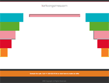 Tablet Screenshot of kartoongames.com